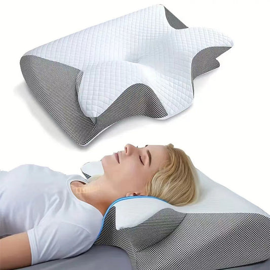 ESSENCESLEEP® ALMOHADA CERVICAL Alineación Perfecta y Espuma con Memoria Adaptativa